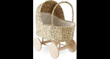 Vertbaudet Poppenwagen van rotan