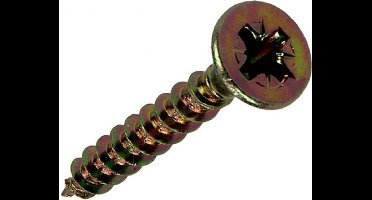 Mack Spaanplaatschroef PZ2 25 stuks 4,0 x 25 mm