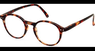 Spectrum Leesbril Havanna Modern Rond 1.50