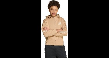 adidas Sportswear adidas Z.N.E. Sportjack met Capuchon en Lange Rits - Kinderen - Bruin