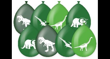 Party balloons dino | 6 stuks