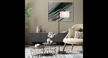 Steinhauer vloerlamp Stang - zwart - metaal - 2997ZW