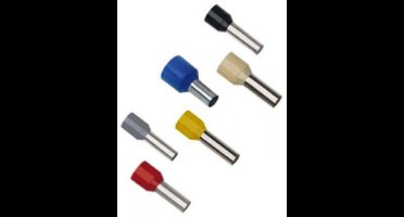 Weidmüller H6 0/15 WEI WIRE END FERR UNINS 15MM per 500