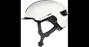 Abus Hud-Y - Fietshelm Shiny White L (57 - 61 cm)
