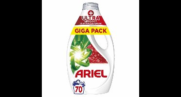 Ariel - Vloeibaar Wasmiddel - +Ultra Vlekverwijderaar - 70 Wasbeurten - 3150 ml - 1 stuk