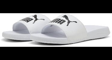 PUMA Popcat 20 Unisex Slippers - PUMA White-PUMA Black