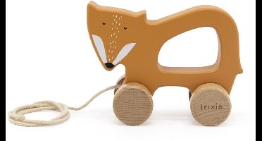 Houten trekspeeltje - Mr. Fox