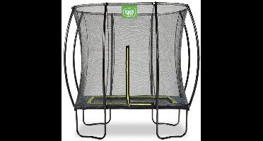 EXIT Silhouette Trampoline 153x214cm - Op Poten - Rechthoekig - Trampoline Buiten - Voor Kinderen - Zwart