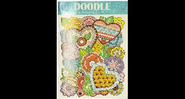 Wins holland Doodle Kleurboek - 24 kleurplaten met dieren en bloemen