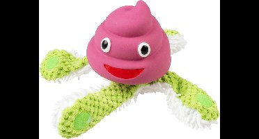 Duvoplus - Speelgoed Voor Dieren - Hond - Pluche & Latex Octopus 22x22x12cm Paars/groen - 1st