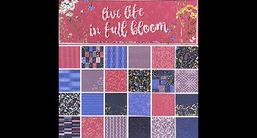 Craft Sensations Papierblok 30,5x30,5 cm Full Bloom 24 vel