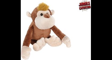 Aap pluche bruin met klitteband 20cm