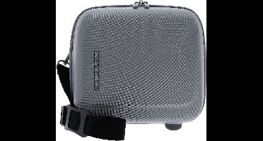 MANDARINA DUCK Cosmetische tas D-Drop 2.0 Beauty Case Silver Zilverkleurig