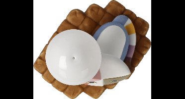 Goebel - Rosina Wachtmeister | Decoratief beeld met lamp Chiaro di Luna | Porselein - 18cm - 2024