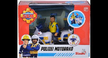 Simba Sam Polizei Motorrad mit Figur | 109251092