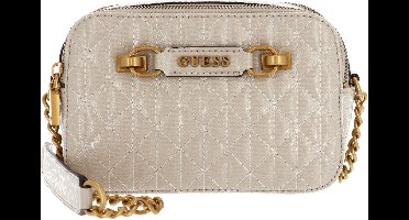 GUESS Schoudertas Aveta Camera Bag Stone Beige