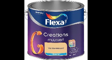 Flexa - Creations Muurverf Zijdemat - Vol Zandstrand - Mengverf - 2.5 L