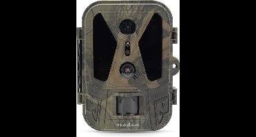 Nedis Wildcamera met Nachtzicht – 4K Ultra HD – 50MP – Bewegingssensor – IP65 Waterdicht – Wildlife Camera voor Buiten – No Glow IR