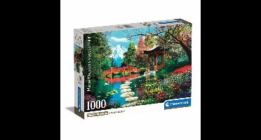Clementoni - Puzzel - 1000 Stukjes - Fuji Garden - High Quality Collection - Met poster - Puzzel Voor Volwassenen