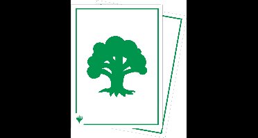 Ultra Pro - Magic - The Gathering - 105 APEX Standard Sized Card Sleeves Pack - Forest (63 x 89 mm)