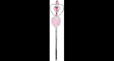 Boland - Toverstafje Anna roze Roze - Kinderen - Vrouwen - Prinses - Prinses - Fee - Elfje - Fantasy