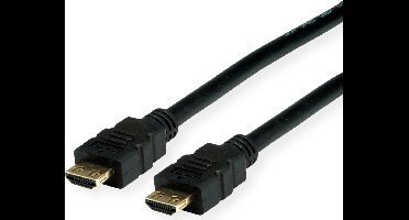 VALUE HDMI Ultra HD Kabel met Ethernet, M/M, zwart, 1 m