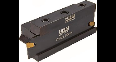 HBM 16mm Afsteekhouder met 2mm HM Wisselplaat
