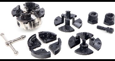 HBM CK 3.5 - 4 K Houtklauwplaat voor Houtdraaibank