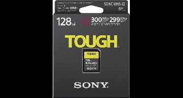 Sony Tough Professional SDXC 128 GB - CL10 UHS-II R300 W299