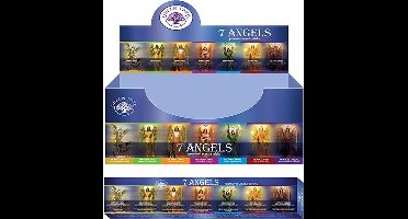 7 Angels Green Tree wierook – 180 geurstokjes van 15 gram - Gems and Giftshop