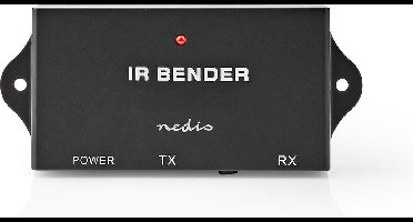 Nedis Infrarood Extender voor Afstandsbediening - Signaalbereik: 7.0 m - 3 Apparaten - ABS - Zwart