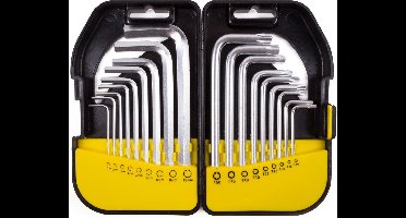 Hofftech Inbus- en Torx Set 18 Delig Profi Box