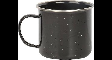 Esschert Design Emaille mok - Buiten koken - camping