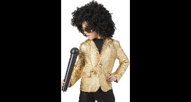 Disco Fever jas goud Jeff kinderen