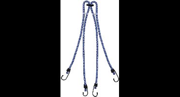 ProPlus Bagagespin - 4-armig - snelbinders met haken - 4 x 60 cm - elastisch - voor fiets/motor