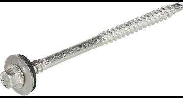 Dak & Gevel - Sandwichpaneelschroef voor hout - BP2 - 7,0/6,5 x 165mm - RVS A2 - Voldraad (20 stuks)