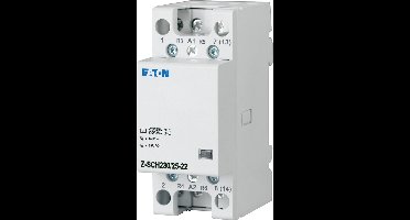 Eaton Z-SCH230/25-22 Installatiezekeringautomaat Nominale spanning: 230 V, 240 V Schakelstroom (max.): 25 A 2x NO, 2x N
