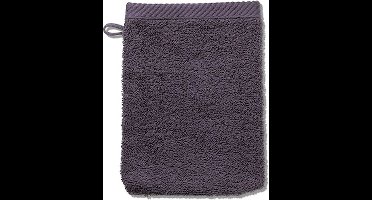 Kela Badkamer - Ladessa Washandje Plum 15x21 cm Set van 3 stuks - Katoen - Paars -