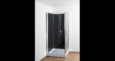 Sanifun complete douchecabine Nima 900 x 900 kitvrij Rechts