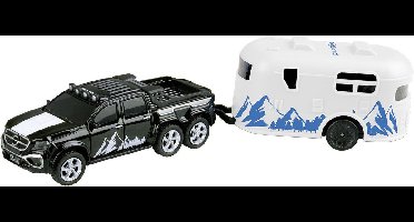 Revell RC voertuig - 23566 RC Pickup Auto met Camper Trailer (Caravan) RC Model Kant en Klaar - 1:64