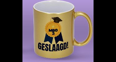 Mok - Geslaagd MBO-3 (Goud)