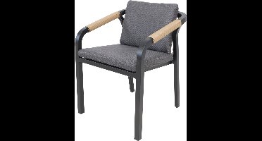 Rimini terrasstoel grijs