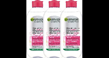 Garnier SkinActive - Micellair Reinigingswater voor de Droge Huid - 3 x 400 ml – Micellair Water Voordeelverpakking