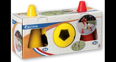 Soft Voetbal met 4 Pionnen