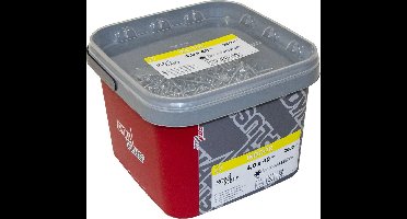 Dynaplus - Unischroeven - Torx 25 platkop - 5 x 70mm/42 - Verzinkt (600 stuks)