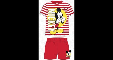 Mickey Mouse shortama - maat 128 - Disney pyjama - 100% katoen