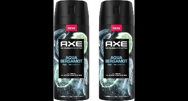 Axe - Deodorant - Spray - Aqua Bergamot - 150ml x 2