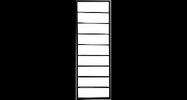 Light & Living - Wijnrek MACABEN - 42x6x120cm - Zwart