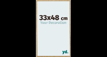 Your Decoration - Fotolijst 33x48 cm - Kunststof - Beuken Licht - Evry