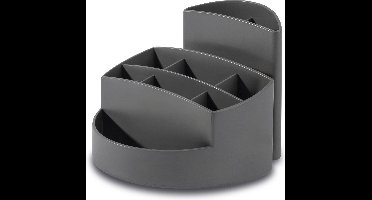 HAN pennenbak - RONDO KARMA - 9-vaks - grijs - 100% gerecycled materiaal - HA-17468-18